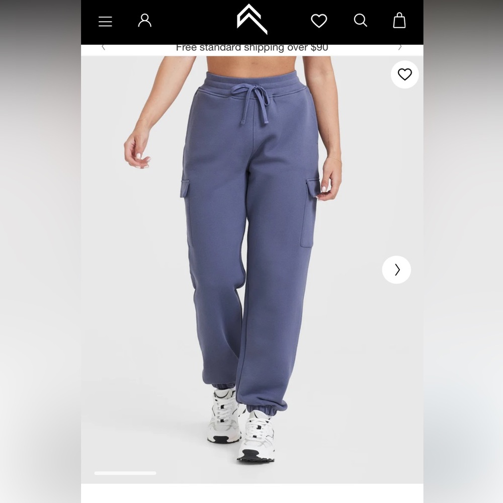 Oner Active All Day Lightweight Cargo Jogger - Slate Blue